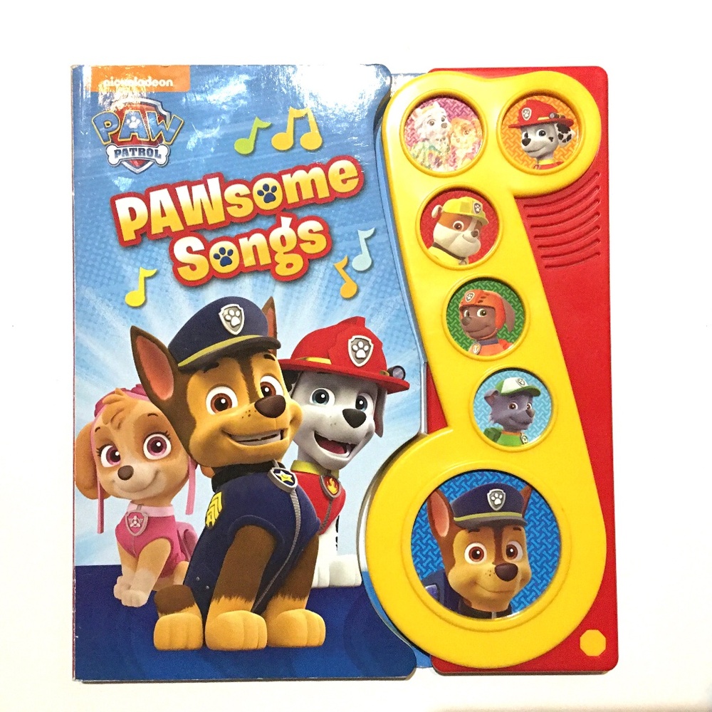 PAW PATROL LITTLE MUSIC NOTE 2016 HARDCOVER BOOK